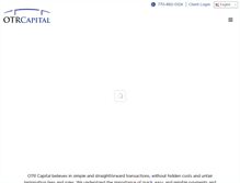 Tablet Screenshot of otrcapital.com